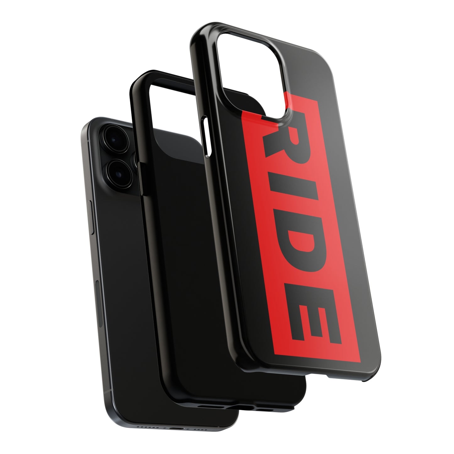 iPhone 15 Pro Max RIDE Phone Case in Black