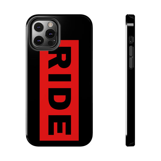 iPhone 12 Pro RIDE Phone Case in Black