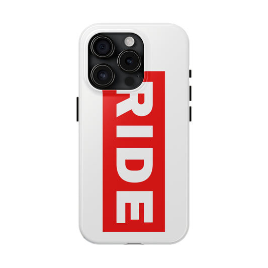 iPhone 15 Pro RIDE Phone Case in White