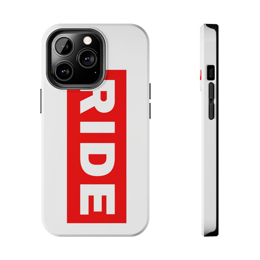 iPhone 13 Pro RIDE Phone Case in White