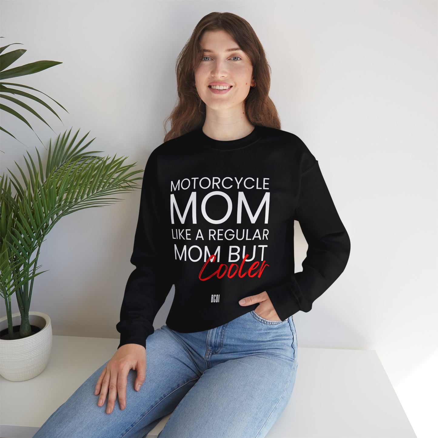 Motorcycle Mom Sweatshirt