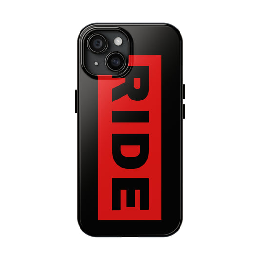 iPhone 15 RIDE Phone Case in Black