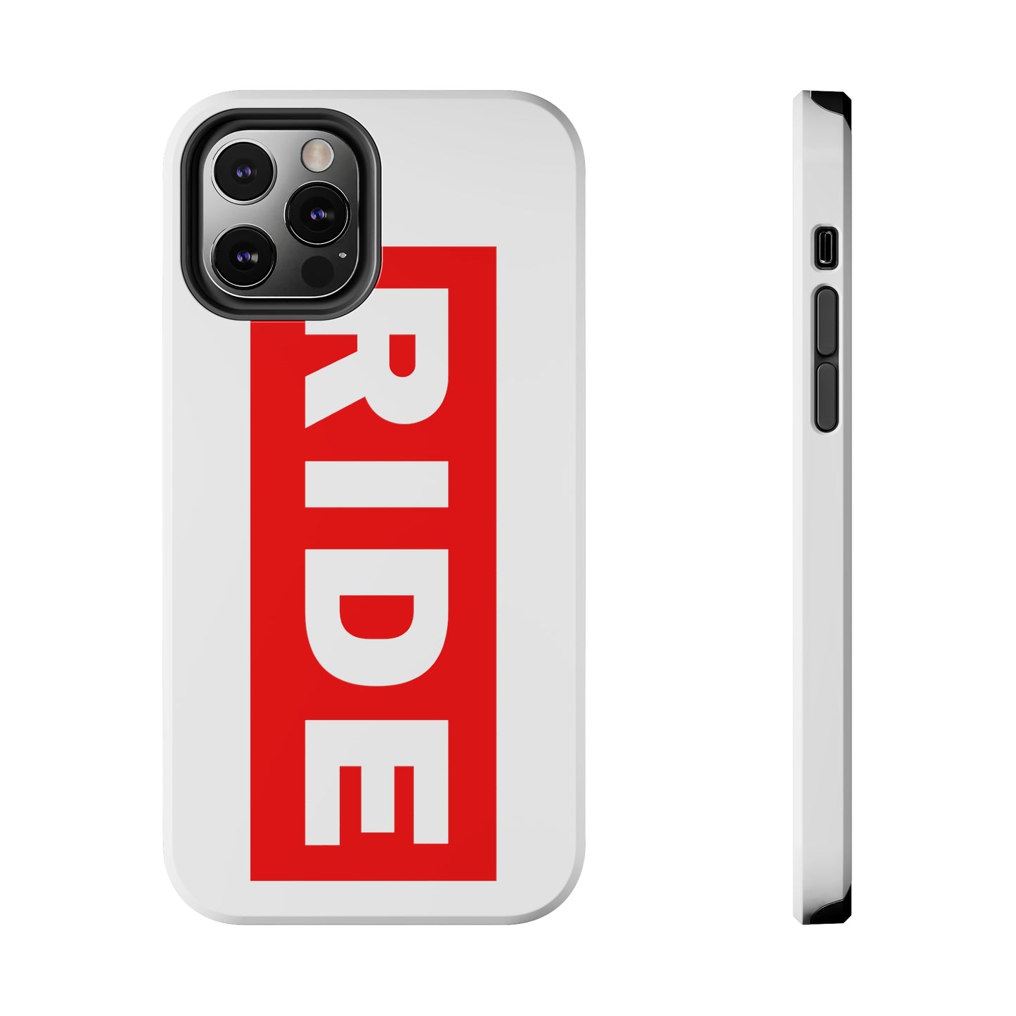 iPhone 12 Pro RIDE Phone Case in White