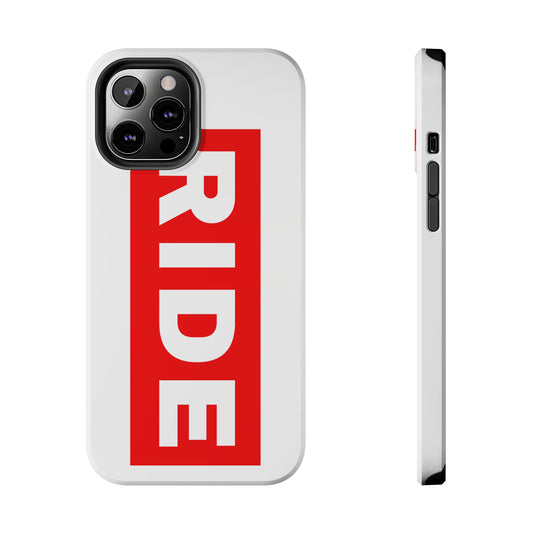 iPhone 12 Pro Max RIDE Phone Case in White