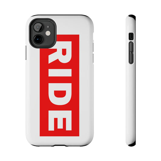 iPhone 11 RIDE Phone Case in White