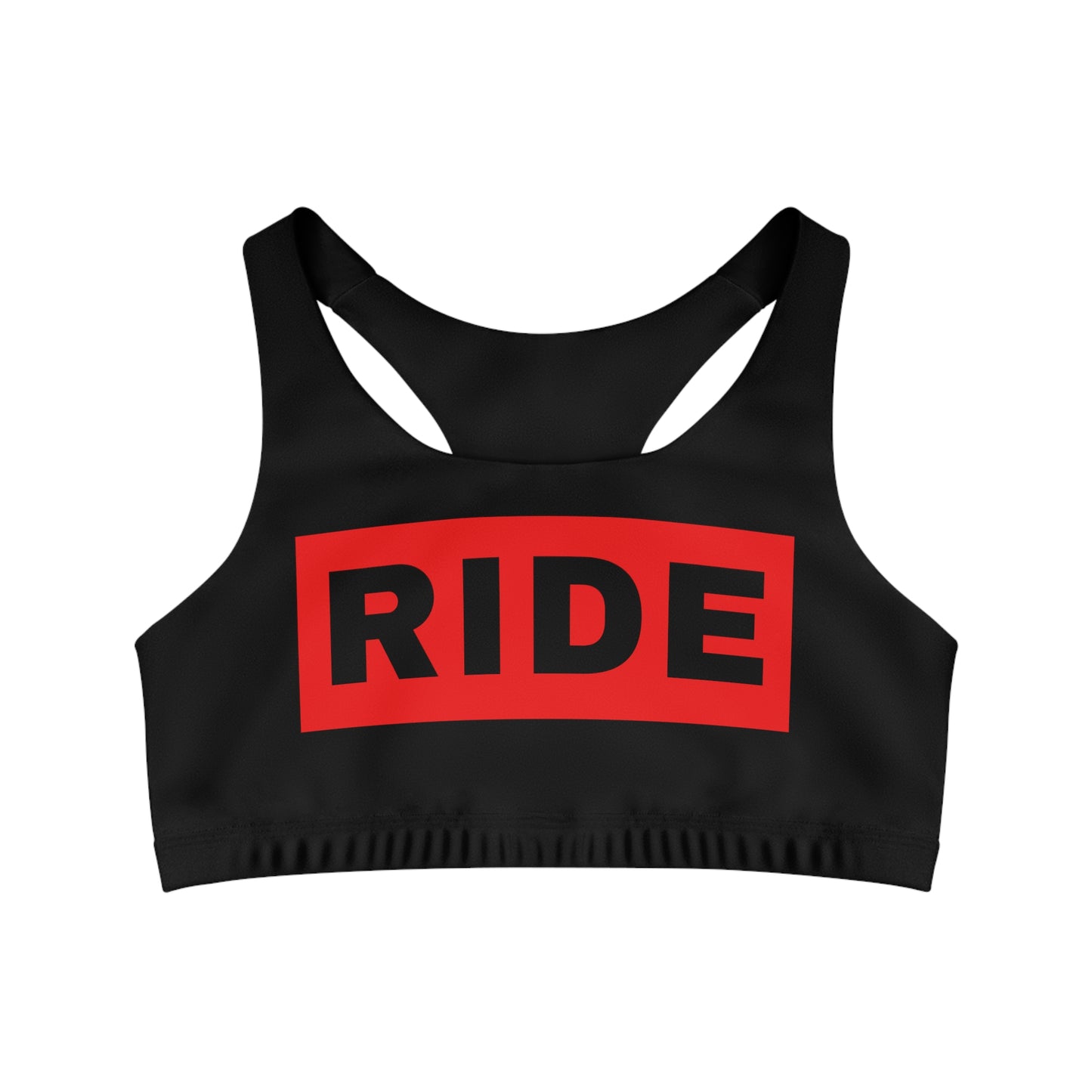 RIDE Seamless Sports Bra - Black