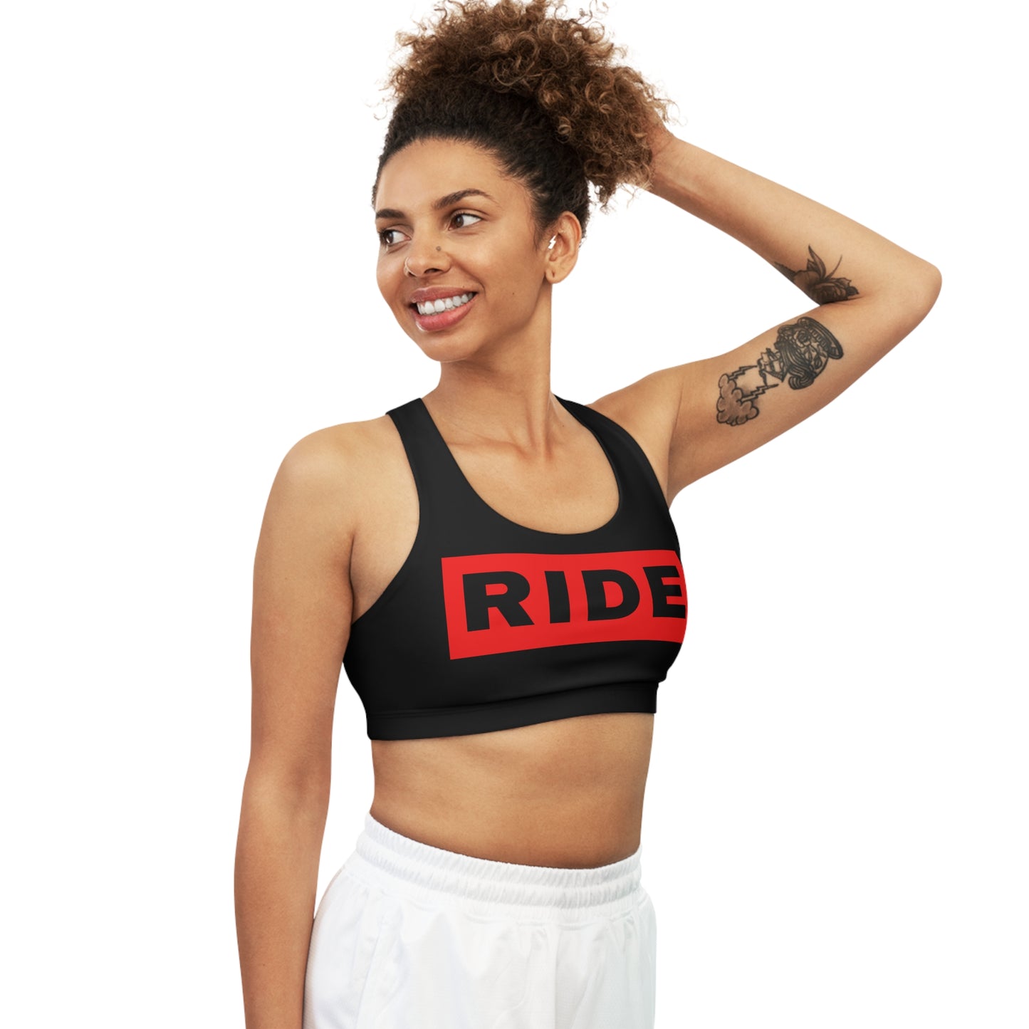 RIDE Seamless Sports Bra - Black