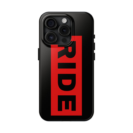 iPhone 15 Pro RIDE Phone Case in Black