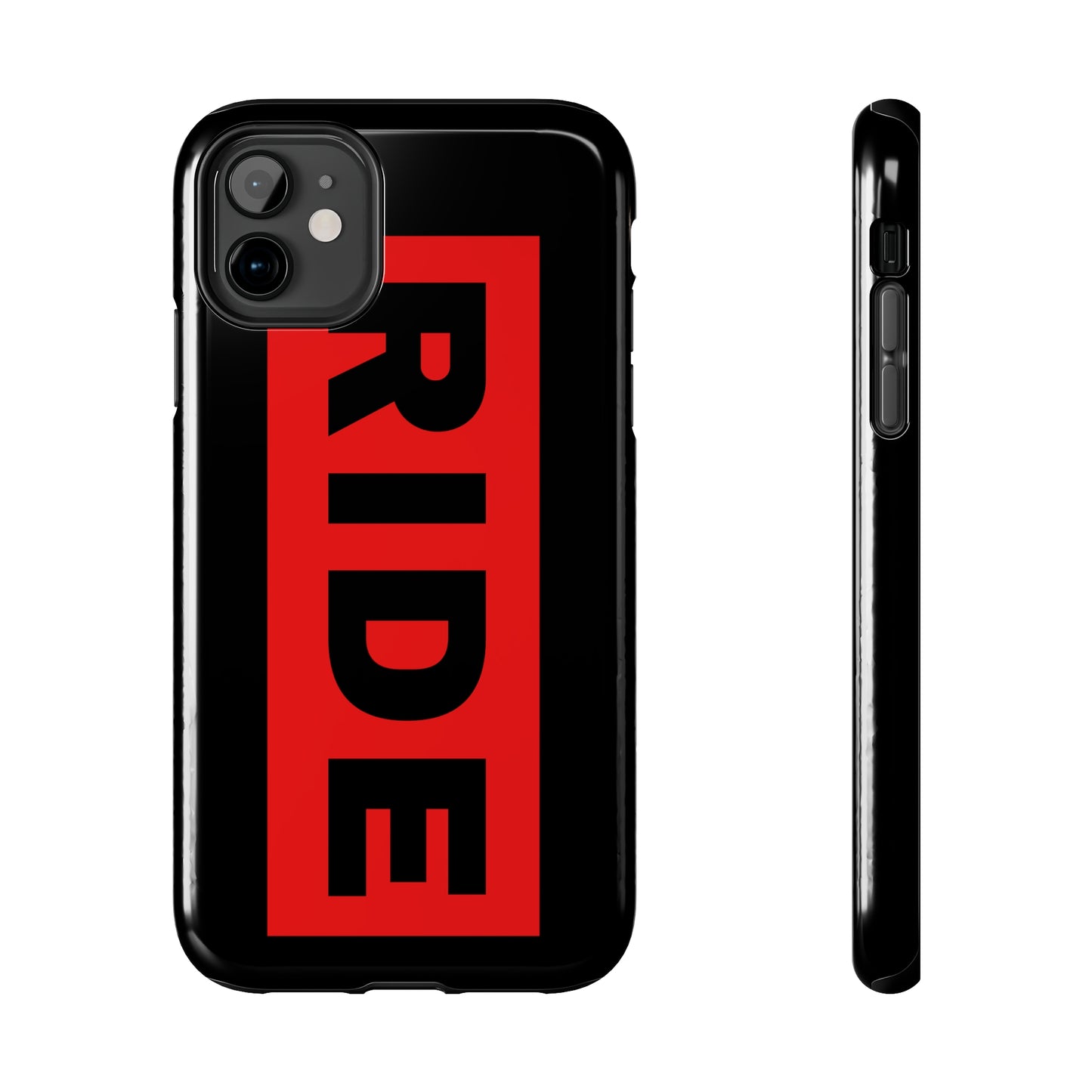 iPhone 11 RIDE Phone Case in Black