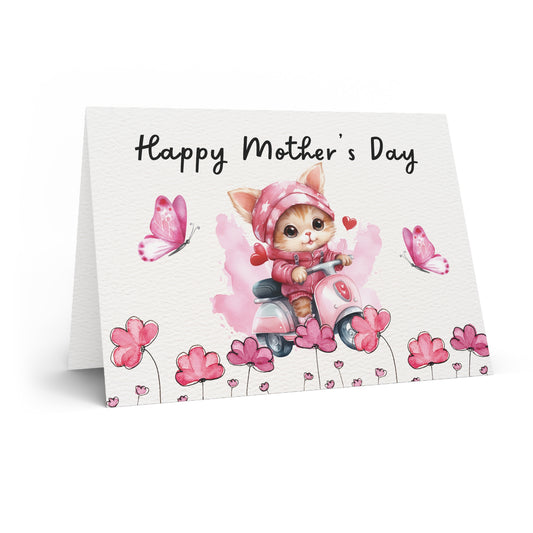 Kitty Mother's Day Card