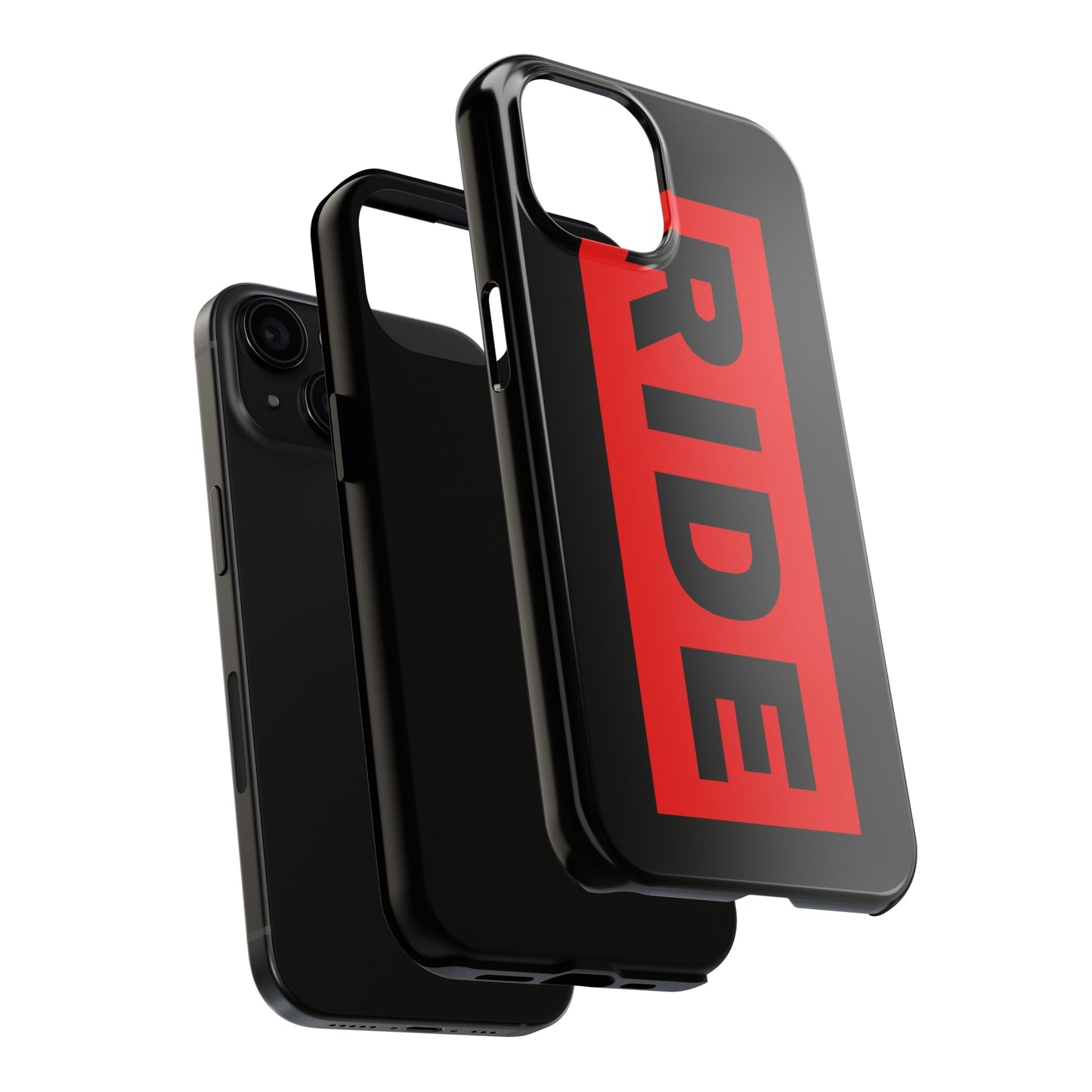 iPhone 15 RIDE Phone Case in Black