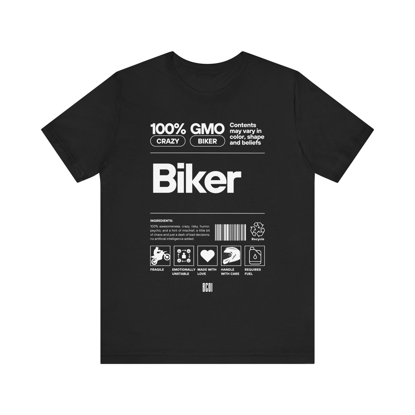 Biker Label Unisex Tee