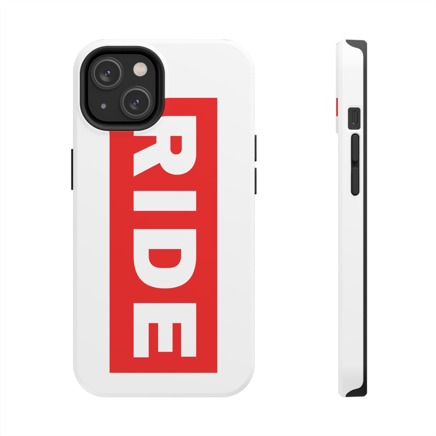 iPhone 14 RIDE Phone Case in White