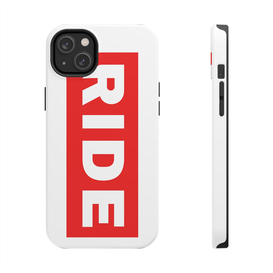 iPhone 14 Plus RIDE Phone Case in White