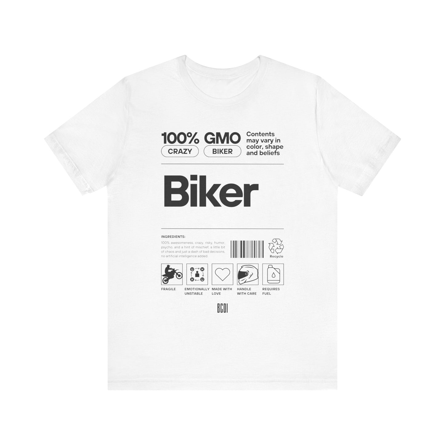 Biker Label Unisex Tee