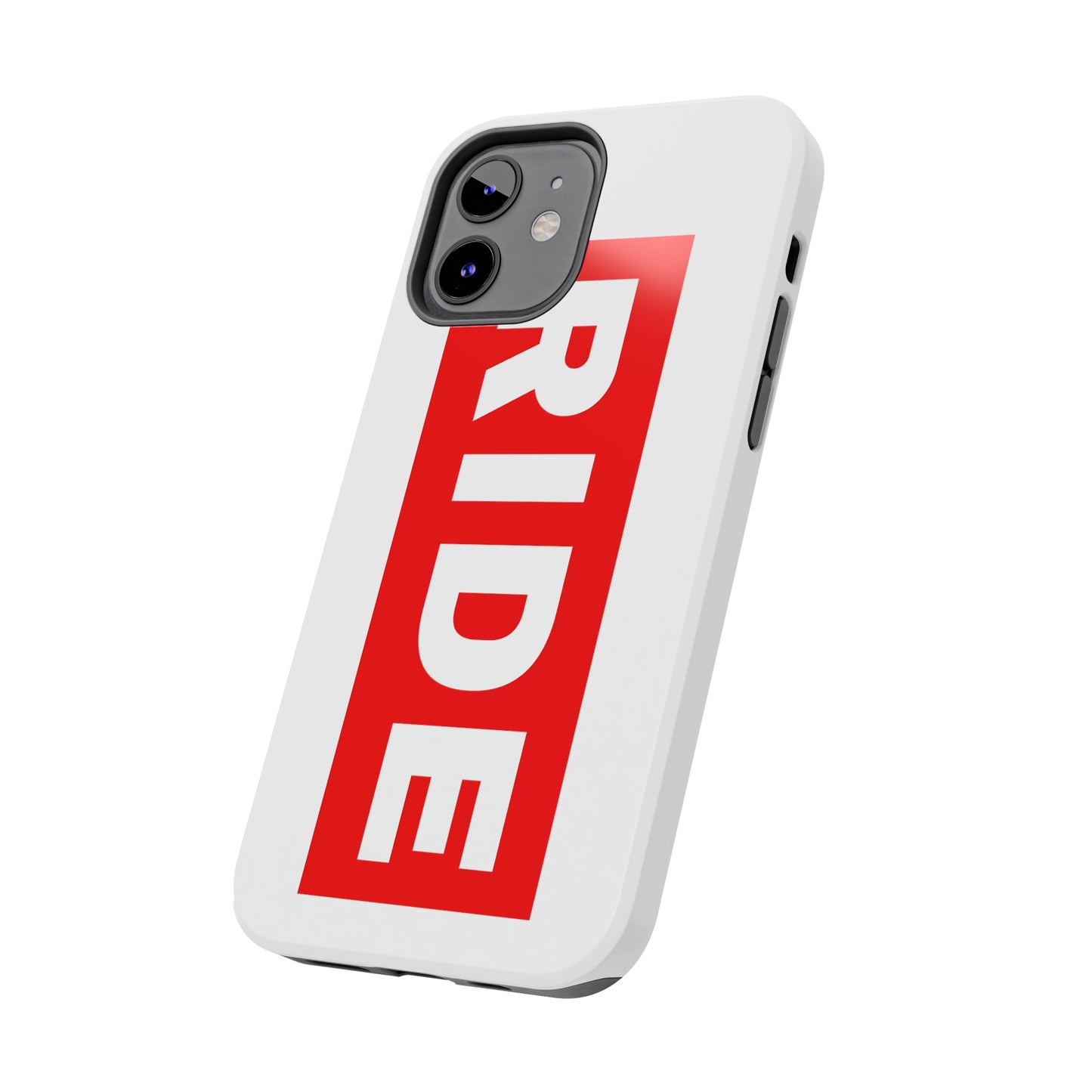 iPhone 12 RIDE Phone Case in White