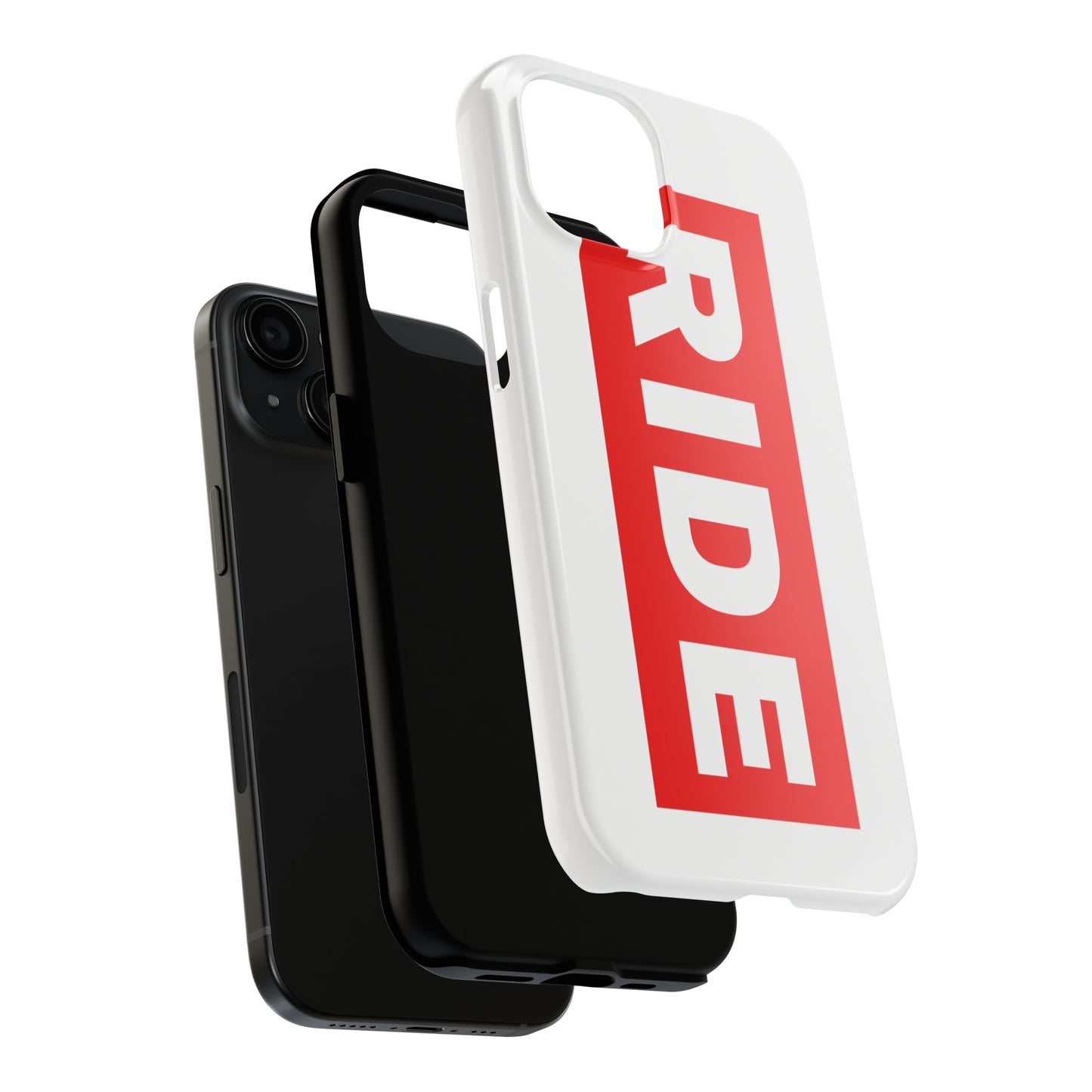 iPhone 15 RIDE Phone Case in White