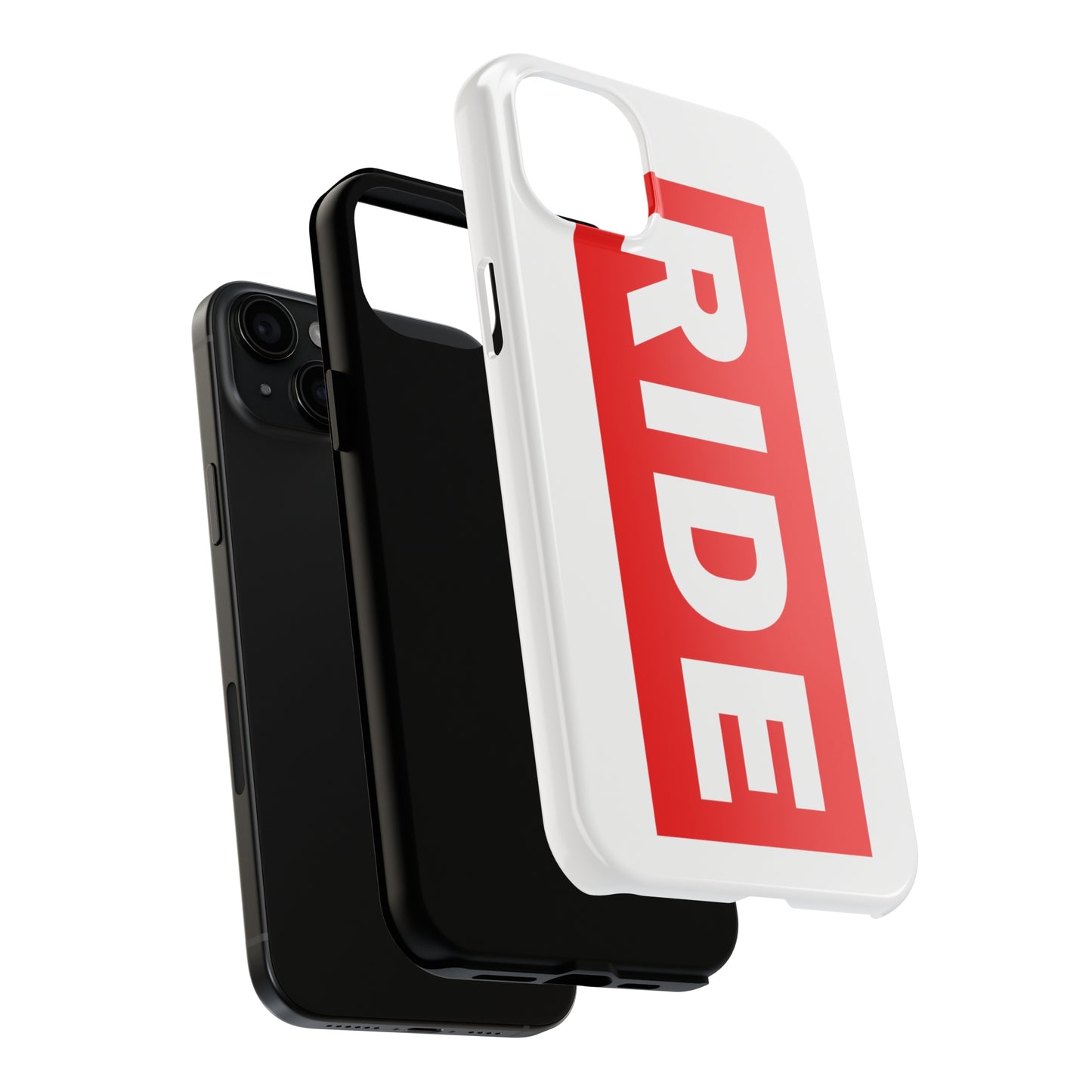 iPhone 15 Plus RIDE Phone Case in White