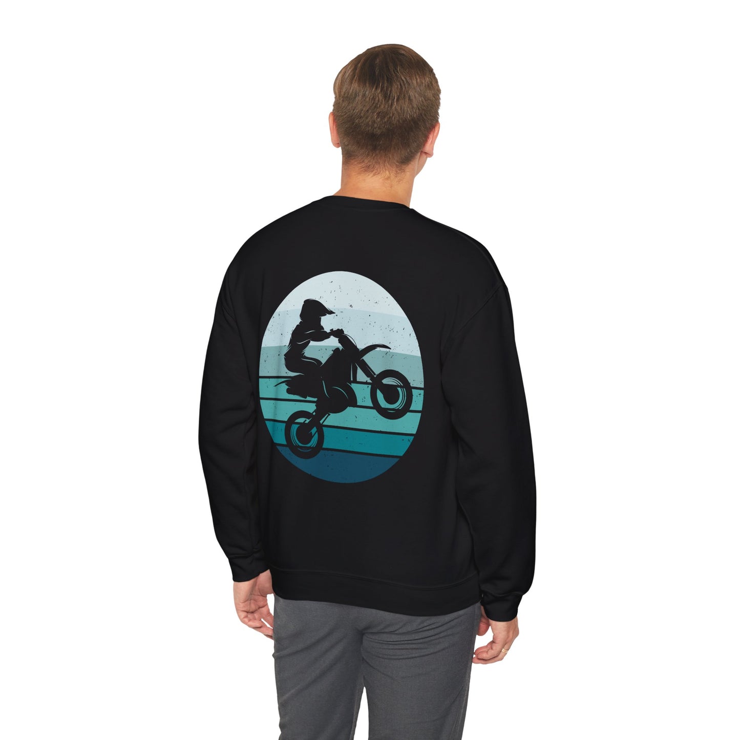 Wheelie Junkie - Blue Sky Living Unisex Sweatshirt